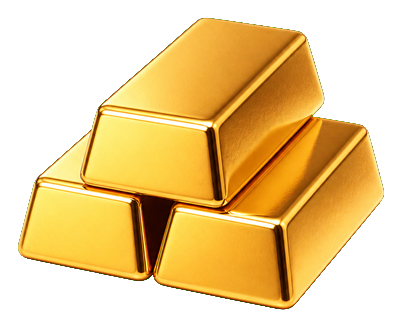 Premium gold bullion